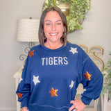 Millie Sweatshirt - Navy Auburn Stars