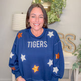Millie Sweatshirt - Navy Auburn Stars