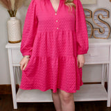 Textured Charm Dress