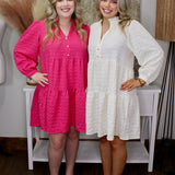 Textured Charm Dress