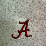 Alabama Atmore Wave Print Performance Polo – Grey