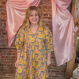 Bold Blooms & Sweet Details Dress