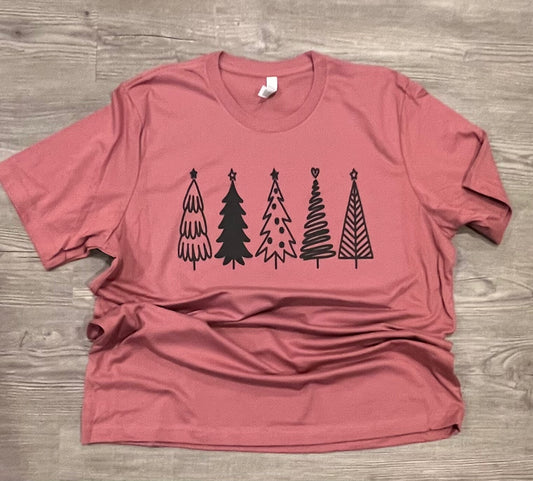 Christmas Tree Puff Tee