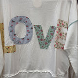Love Patch Work Tops