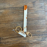 Leather Strap Keychain