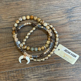 Horn Layer Bracelet