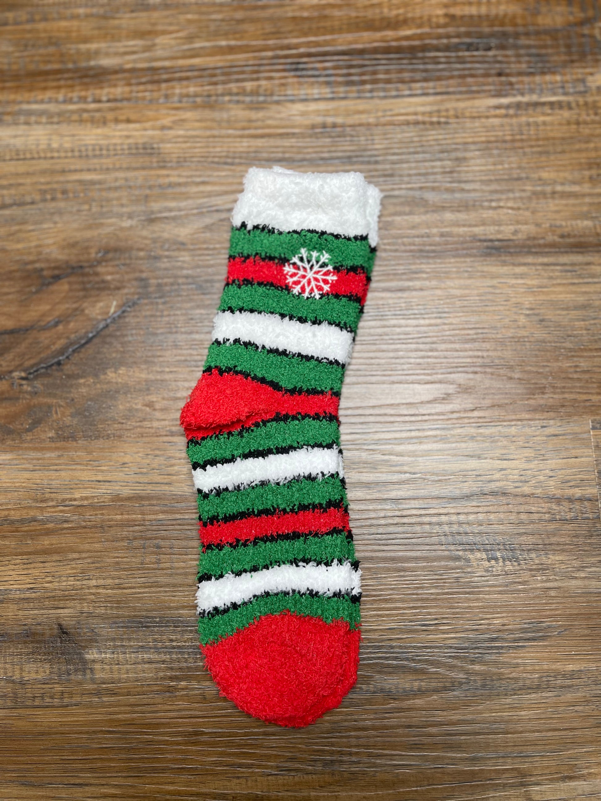 Fuzzy Christmas Socks Sweet Serendipity