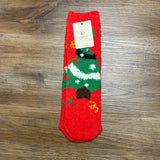 Fuzzy Christmas Socks