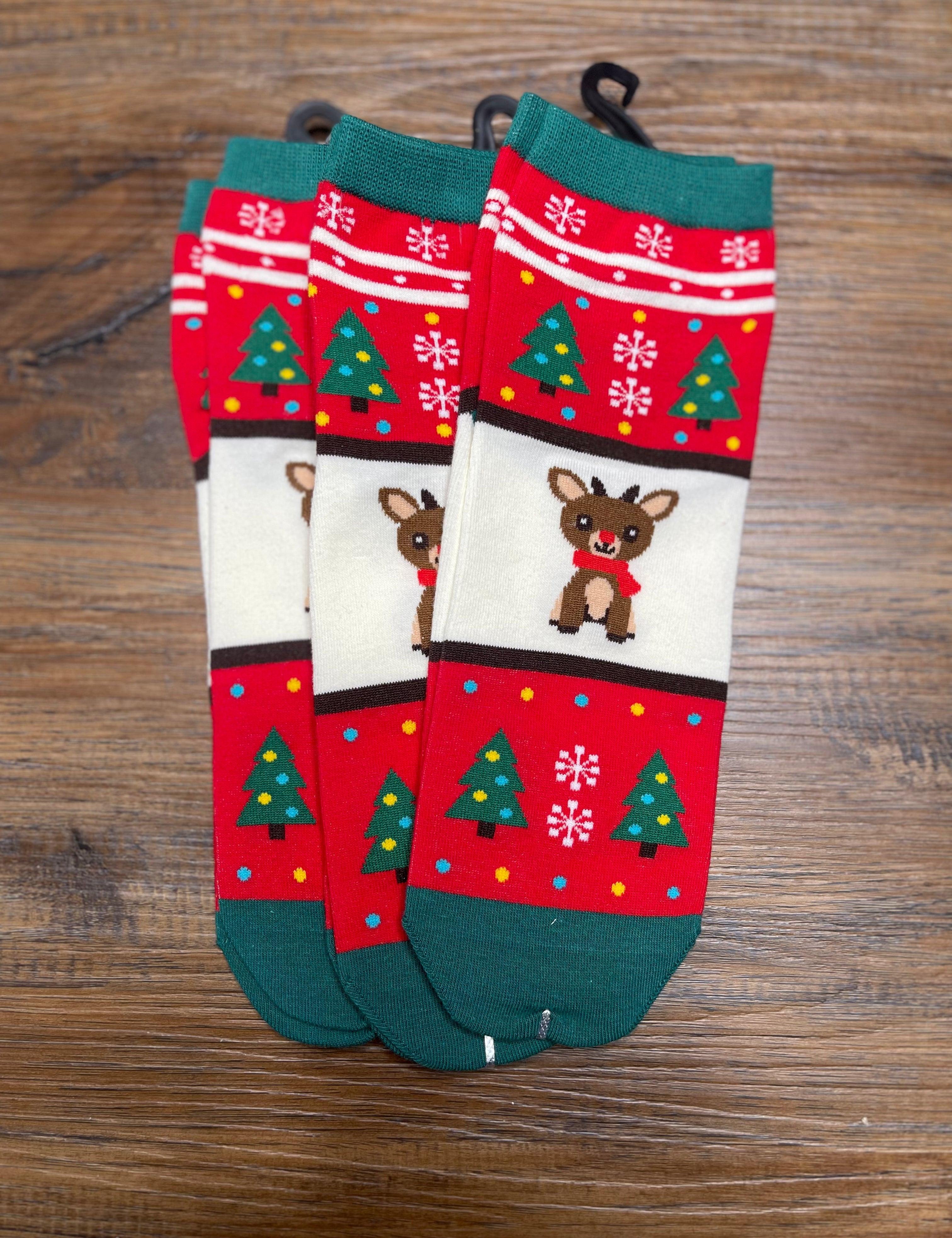 Festive Christmas Socks
