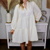 Textured Charm Dress