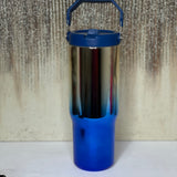 Radiant Reflections 30 oz Stainless Steel Flip Straw Tumbler