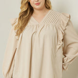 Natural Linen Blouse