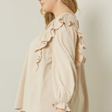 Natural Linen Blouse