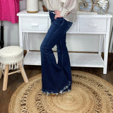 Retro Edge Flare Jeans