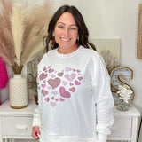 Radiant Love Hotfix Rhinestone Oversized Pullover