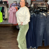 Blakely Distressed Colored Denim