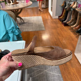 Corkys Treat Yourself Wedge – Bronze