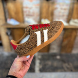 Heads Up Sneakers by Corkys- Mini Leopard