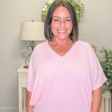 Kaia Urban Rib V-Neck Top