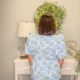 Hydrangea Daydream Ruffle Blouse