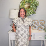 Garden Stroll Ruffle Dress