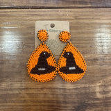 Witch Hat Earrings