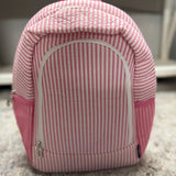 Classic Seersucker Backpack – Pink