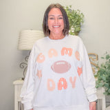 Game Day Patchwork Crewneck