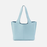 Starlight Blue Vida Tote in Micro Pebbled Leather