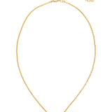 Silk Octavia Single Crystal Pendant Necklace