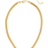 Chai Latte Kimber Tennis Necklace