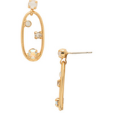 Icicle Greer Studded Dangle Earrings