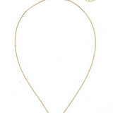 Golden Goddess Aria Studded Pendant Necklace