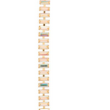 Crystal Aurora Borealis Bianca Tennis Bracelet