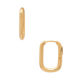 Rectangle Hoop Earrings