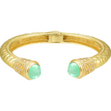 Jade and Gold Cuff