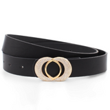Pavé Crystal Double Circle Belt