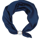Accented Pearl Scarf Choker