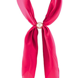 Accented Pearl Long Scarf Necklace