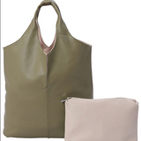 Reversible Tote with Matching Pouch