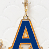 Auburn “A” Gameday Charm