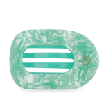 Spring Splash Large Flat Round Hair Clip