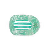 Spring Splash Medium Flat Round Hair Clip