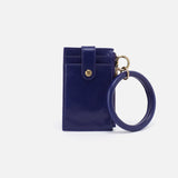 Winter Violet Ring Credit Card Wristlet
