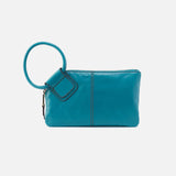 Biscayne Blue Sable Wristlet