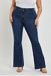 Plus High Rise 2 Button Trouser