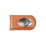Mallard Leather Magnetic Money Clip Wallet