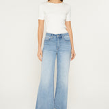 Mica Tummy Tuck High Rise Wide Leg Jeans
