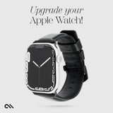Signature Leather Band (Black) - Apple Watch 42-49mm