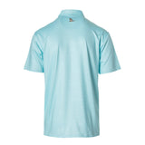 Roost Mallard Polo Aqua/White